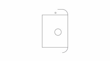 Canlandırılmış telefon ayarları simgesi dişlilere bağlanan bir buji gösterir, teknoloji özelleştirme ve yapılandırmasını sembolize eder.