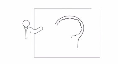 Fikri mülkiyet kavramını ve değerini açık ve öz bir şekilde gösteren basit bir çizim..