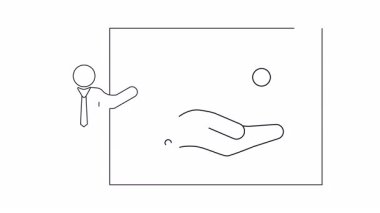 Anahtar ve eli gösteren bir sunum, fırsatları ve çözümleri ortaya çıkarmayı sembolize ediyor. İş, gayrimenkul ve kişisel kalkınma içeriği için ideal.