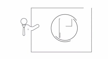 Büyüteci olan bir sunumun sürekli çizimi, analiz, araştırma ya da odaklanma gibi kavramları resmetmek için mükemmeldir..