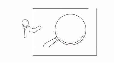 Güvenlik kamerası teknolojisini açıklayan görsel bir sunum, eğitim içeriği veya güvenlik farkındalığı kampanyaları için ideal. Basit, temiz bir tasarım..