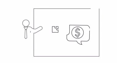 Sorun çözme stratejileri ve finansal çözümler, kurumsal eğitim ve eğitim içeriği için ideal bir iş sunumu.