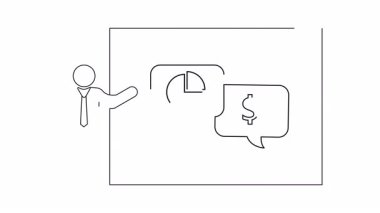 Veri analizi ve yatırım stratejisini gösteren basit bir iş sunumu taslağı. Finansal raporlar ve iş toplantıları için mükemmel.