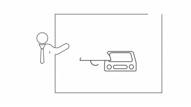 Araba alarm sistemleri, güvenlik özellikleri ve araç sahiplerinin yararları hakkında bir sunum. Araba güvenliğinin önemini özetliyor.