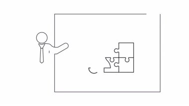 Bildirim sisteminin bulmaca elemanları ile bütünleşmesini gösteren bir sunum, problem çözme ve işbirlikçi yönleri vurguluyor.