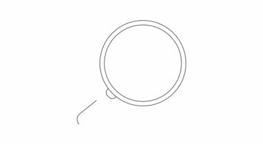 Bir büyüteç, çevreci enerji çözümleri arayışını sembolize eden yıldırımlı bir yaprağı tutan bir ele odaklanır..