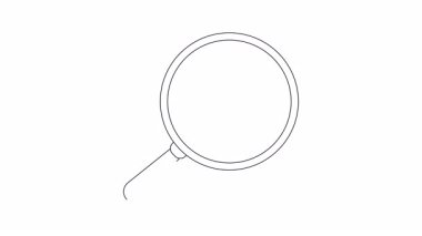 Güvenlik kamerası ikonu gözetim, koruma ve güvenliği sembolize eder. İzleme sistemlerinin güvenlikle ilgili içeriği ve görsel temsilleri için ideal.