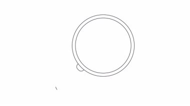 Bir büyüteç, beyin tutan bir ele odaklanır. Beyin fırtınası ve analiz yoluyla fikir ve çözüm arayışını sembolize eder..