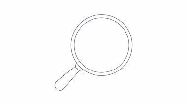 Bir büyüteç, sağlık hizmetleri arama ve yardımını sembolize eden tıbbi malzeme taşıyan bir ele odaklanır..