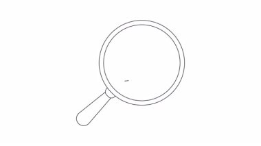 Adaletin ve hukuki kavramların görsel temsili, adalet ve hukuk sisteminde incelemenin önemini sembolize ediyor. Büyüteç altında adalet terazisi.