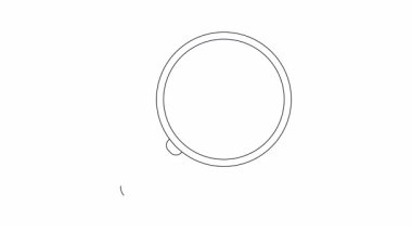 Bu animasyon, bir elin üzerinde reddedilme ikonu olan bir büyüteç gösteriyor. Kalite kontrolü, hata saptama ya da olumsuz geri bildirim temsil edebilir..