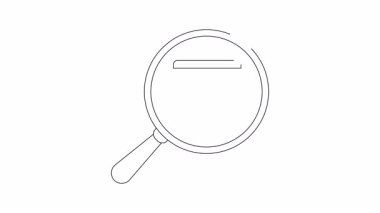 Güvenlik sistemi soruşturmasını sembolize eden, bir bilgisayar ekranının üzerindeki büyüteç simgesi..