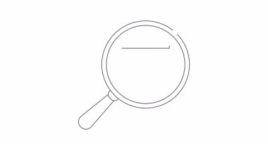 Bir büyüteç ekranda gösterilen bir uçağa odaklanır, uçuş aramalarını ve seyahat planlarını sembolize eder.