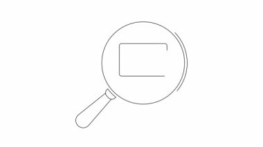 Bir büyüteç, online aşı araştırma ve bilgi toplamayı sembolize eden bir şırınga gösteren bir dizüstü bilgisayara odaklanıyor..