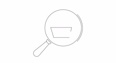 Bir büyüteç, e-ticaret aramasını ve online alışveriş keşiflerini sembolize eden, mallarla dolu bir alışveriş arabasına odaklanıyor.