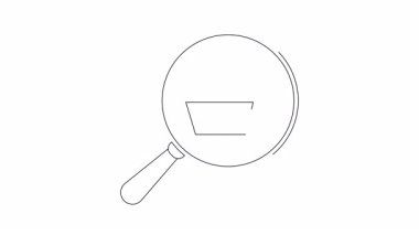 Bir büyüteç, çevrimiçi perakende satış ve ürün aramasını sembolize eden bir alışveriş arabası ve ürüne odaklanır..