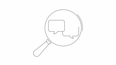 Büyüteç bir insan simgesi ve dolar işareti ortaya çıkarır, finansal araştırmayı, araştırmayı ve analizi sembolize eder. İş, finans ve ekonomik temalar için ideal.