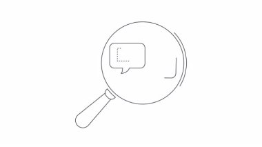 Bir büyüteç, mali soruşturma ve analizi sembolize eden bir cüzdan ve dolar işaretine odaklanır. İş, finans ve ekonomik temalar için ideal.