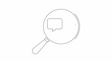 Bir büyüteç, mali denetim ve soruşturmayı sembolize eden dolar işareti içeren bir klasöre odaklanır. İş ve finans konuları için temiz, minimalist tasarım.