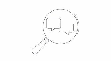 Bir büyüteç, indirim ve tasarruf arayışını sembolize eden makas ve dolar işareti ile konuşma baloncuklarına odaklanır..