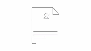 Fikirleri ve iletişimi temsil eden, e-posta ikonu olan bir zihni gösteren bir belge çizimi. İş, teknoloji veya yaratıcı projeler için mükemmel..