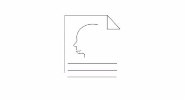 Bir beyin, ilk yardım kiti ve notlar için çizgiler içeren bir zihinsel sağlık raporu çizelgesi.