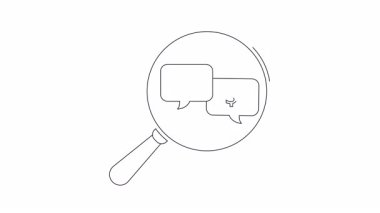 Bir büyüteç, emlak planları ve mali sembollere odaklanarak yatırım analizini ve emlak piyasasındaki potansiyel geri dönüşleri temsil etmektedir..