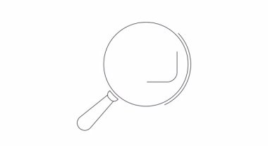 Animasyon tıbbi arama ikonu. Sağlık, araştırma ve tıbbi içerik için mükemmel. Projelerinizi geliştirmek için bu canlandırmayı kullanın.