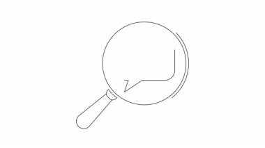 Güvenlik kamerasına odaklanan büyüteç, güvenlik çözümleri ve gelişmiş güvenlik önlemlerini sembolize ediyor..