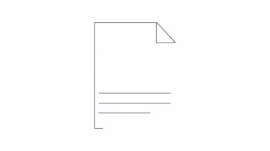 Bu animasyon, güneş ve el ikonu olan bir belgeyi gösteriyor. Güneş enerjisi, çevresel koruma gibi kavramları veya pozitif sonuçları temsil edebilir..