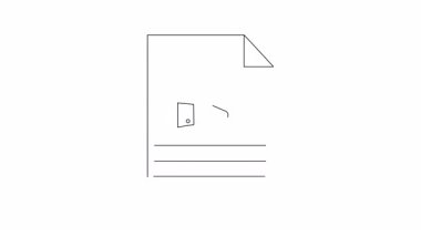 Madeni paralarla dolu bir mali raporun canlandırılmış simgesi, iş ve finans içeriği için ideal. Kolay entegrasyon için basit, temiz tasarım.