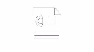 Yazılım geliştirme ve bilişim projeleri için mükemmel bir donanım ve dizüstü bilgisayarlı teknik dokümantasyon simgesi. Eğitimler, sunumlar ve web siteleri için kullan.