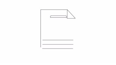 Bir bilgisayar ekranının bir kafatası simgesini görüntülediği, teknoloji ve veriyi sembolize eden bir belge illüstrasyonu.