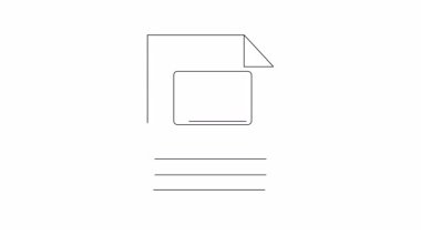 Bir dizüstü bilgisayarın ağ diyagramını gösteren basit bir çizgi çizimi. Teknoloji, iş ve eğitim konuları için ideal.