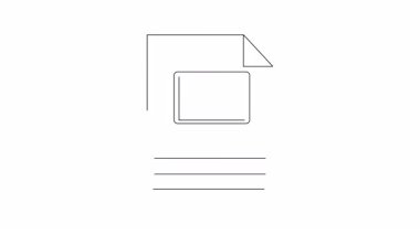 Bu animasyon, çevrimiçi moda mağazası kavramını temsil eden bir dizüstü bilgisayarlı belge simgesini gösterir.