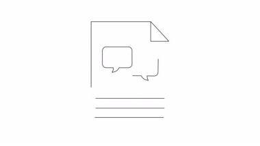 Animasyon kupon belgesi simgesi. Tasarruf, indirim ve finansal faydaları sembolize eder. İş, finans ve tanıtım içeriği için ideal.