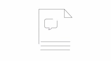 Bütçeyi, yatırım stratejilerini ve mali yönetimi sembolize eden bir mali planlama belgesinin canlandırılmış simgesi. Finans, iş ve eğitim için elverişli.