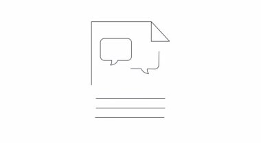 Kredi kartı ve dolar işaretli, iş ve finans konuları için uygun finansal bir raporun basit bir çizgisi çizimi.