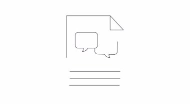 Bir iş teklifini tasvir eden basit bir çizim, kariyer fırsatlarını ve finansal umutları sembolize ediyor. İş, finans ve istihdamla ilgili içerik için ideal.