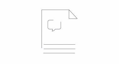 Bu animasyon, fiyat etiketi ve dolar işareti simgeleriyle, fiyat pazarlığını ve iş veya finans maliyet tartışmalarını sembolize eden bir belgeyi betimler..