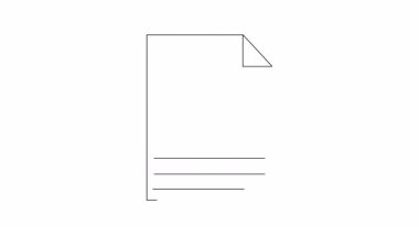 Çapraz sembollü bir konuşma baloncuğu içeren bir belgenin minimalist illüstrasyonuName.