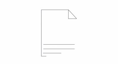 Haç sembollü animasyon tıbbi rapor simgesi. Sağlık, veri görselleştirme ve tıbbi teknoloji projeleri için ideal. Basit, temiz ve bilgilendirici animasyon.