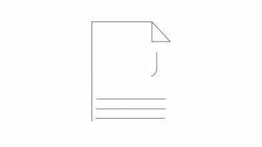 Kağıt üzerinde tıbbi rapor simgesi. Sağlık hizmeti bilgi konsepti. Vektör illüstrasyonu.