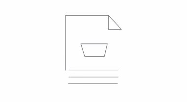 Bir alışveriş arabasının para çantası taşıdığı, harcamaları ve finansal analizleri simgeleyen bir mali raporun basit bir çizimi..