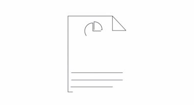 Animasyon alışveriş arabası raporu, iş analizi, satış verileri ve e-ticaret sunumları için mükemmel. Pazar eğilimlerinin net bir görsel temsili.