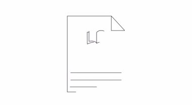 Bir kitapçının sipariş formunun temiz, minimalist bir çizimi, online alışveriş ve eğitim içeriği için mükemmel. Web siteleri ve pazarlama malzemeleri için ideal.