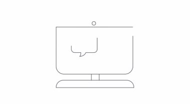 Bu animasyon, çevrimiçi bir iş ortamında zaman ve para yönetimi kavramını gösteriyor. İşle ilgili çeşitli içeriklere uygun basit ve temiz bir tasarım..