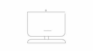 Bir alışveriş arabasının içindeki okla delinmiş kalbi gösteren basit bir bilgisayar ekranı çizimi online aşk alışverişini sembolize ediyor..