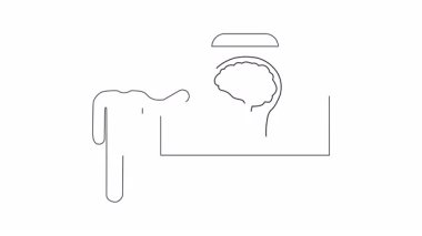 Endişe ve stresin basit bir görsel temsili, zihinsel sağlık sorunları hakkında temel bir anlayış sunuyor..