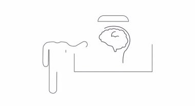 Zihinsel potansiyeli açığa çıkarmak ve düşünce özgürlüğünü elde etmek için görsel bir metafor sunan basit ama güçlü bir illüstrasyon..